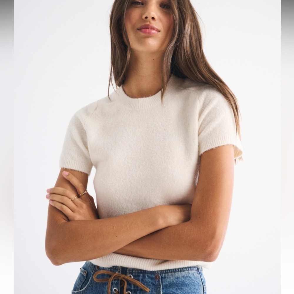 A&F Crew Sweater Top